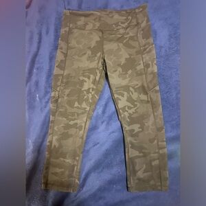 Lululemon Leggings, Camo